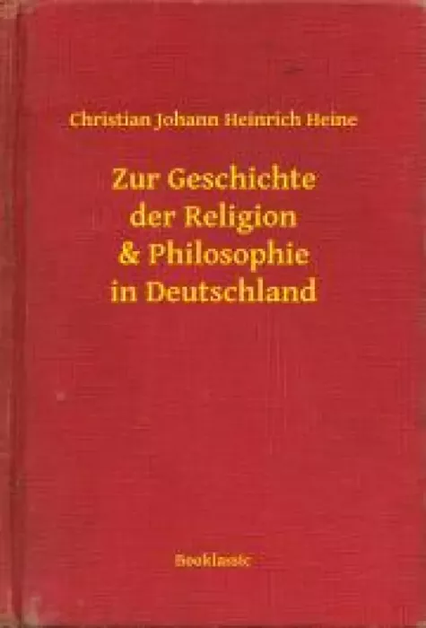 Zur Geschichte der Religion & Philosophie in Deutschland borító