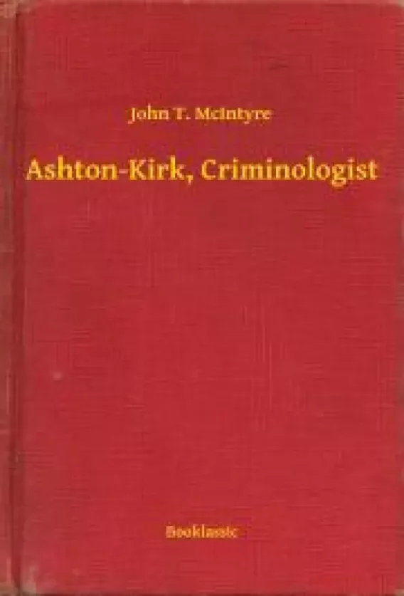 Ashton-Kirk, Criminologist borító