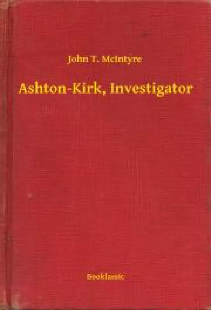 Ashton-Kirk, Investigator borító