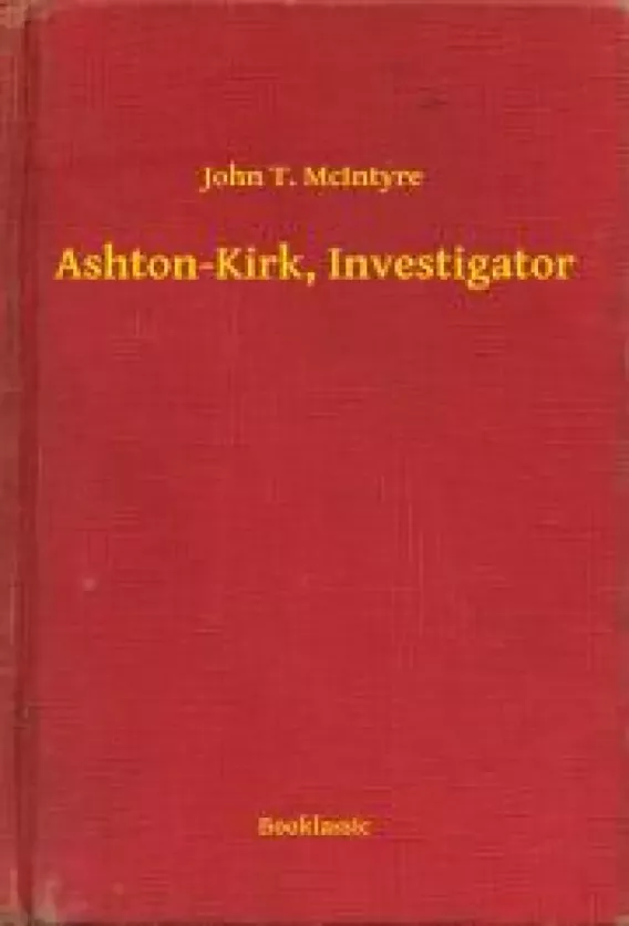 Ashton-Kirk, Investigator borító