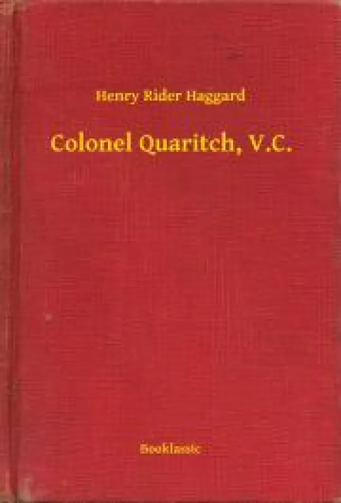 Colonel Quaritch, V.C. borító