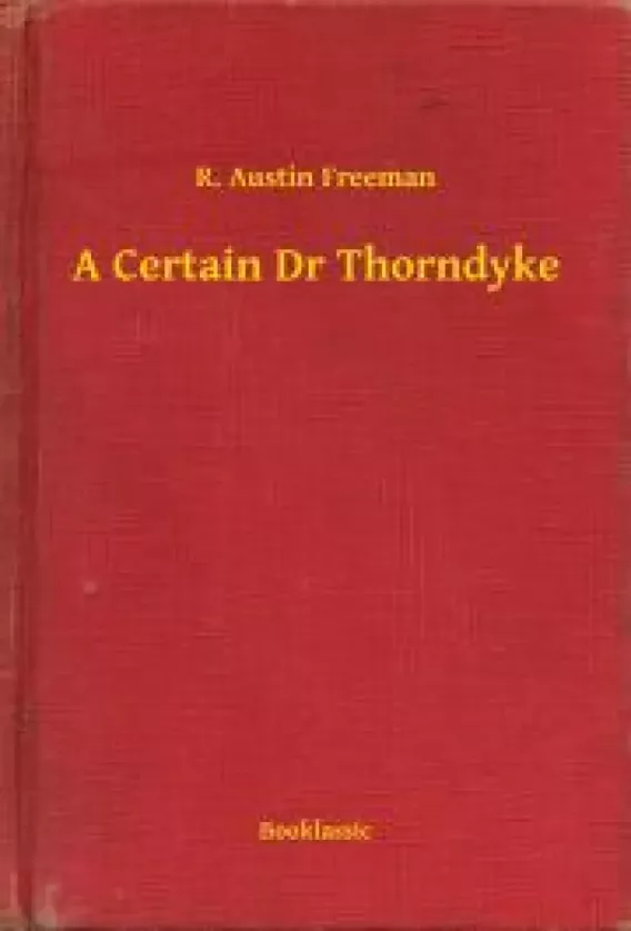 A Certain Dr Thorndyke borító