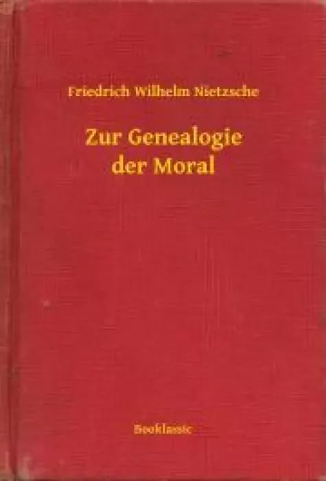 Zur Genealogie der Moral borító