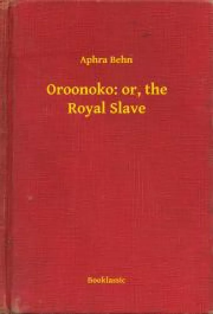 Oroonoko: or, the Royal Slave borító