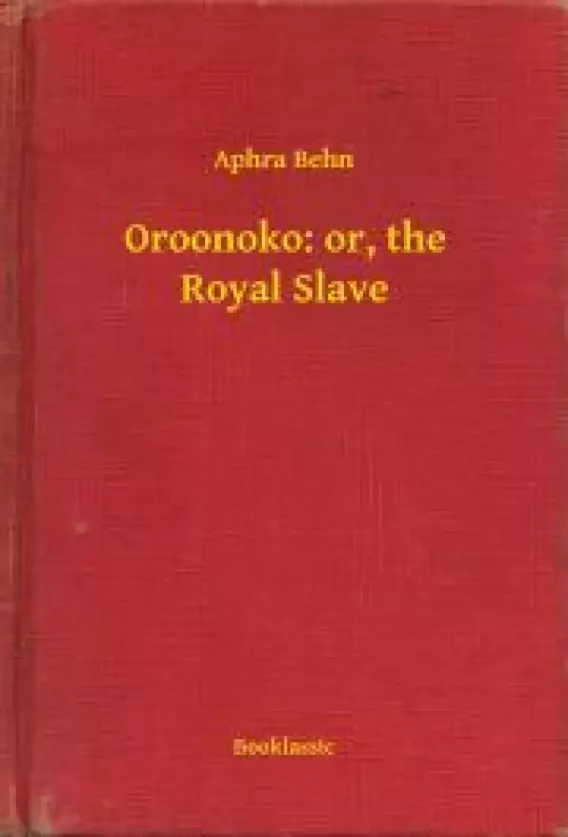 Oroonoko: or, the Royal Slave borító