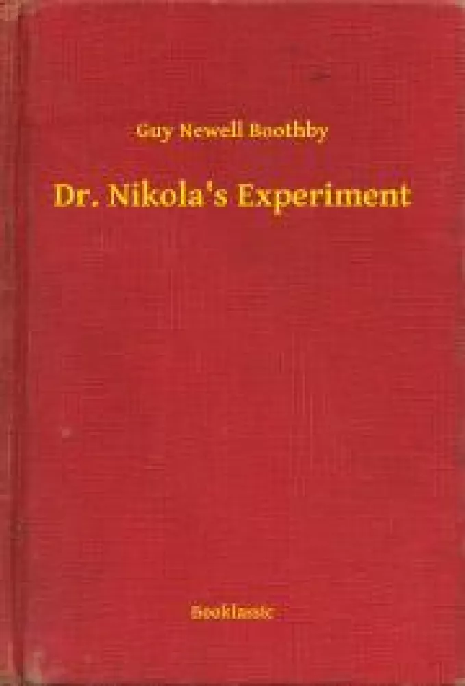 Dr. Nikola's Experiment borító