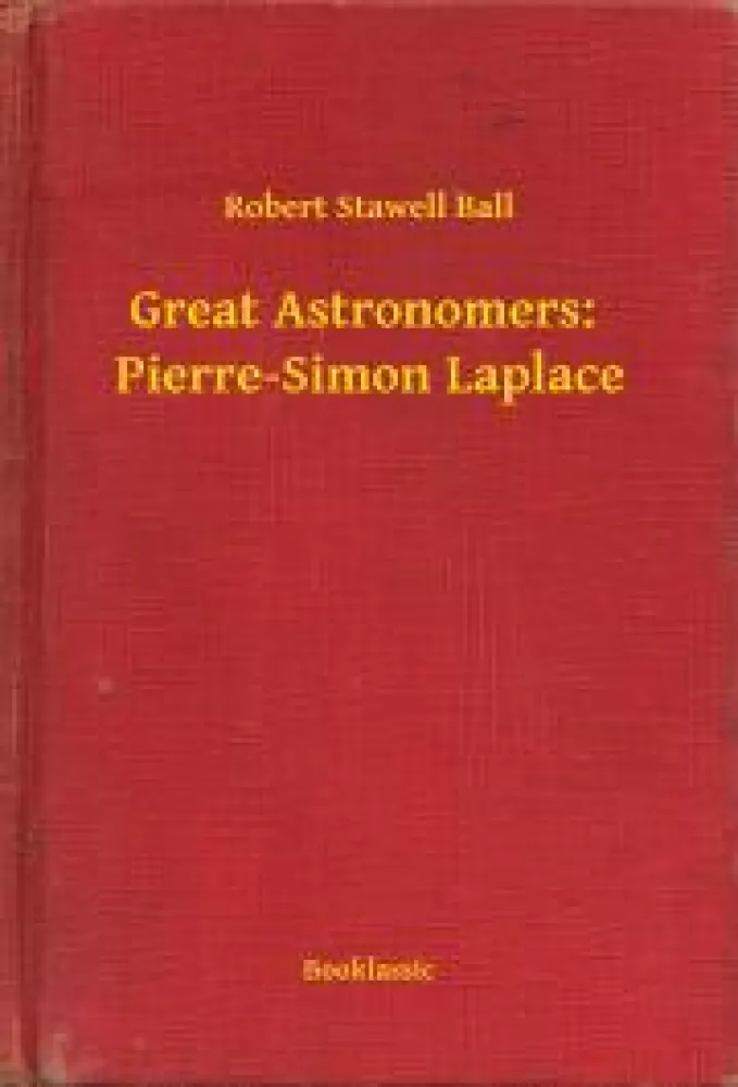 Great Astronomers:  Pierre-Simon Laplace borító