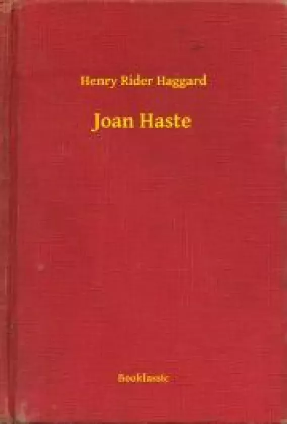 Joan Haste borító