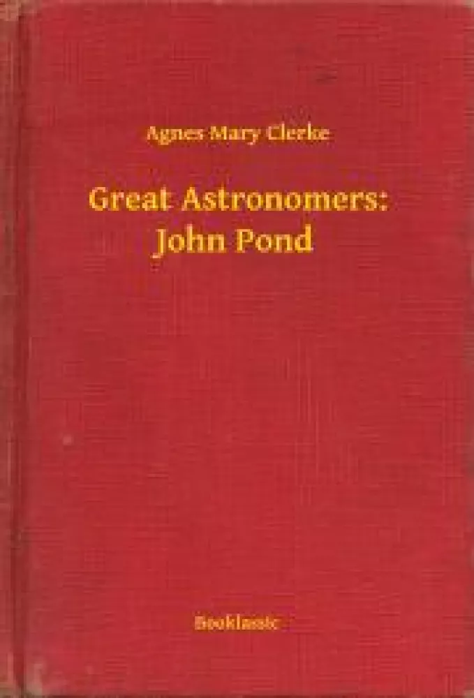 Great Astronomers: John Pond borító