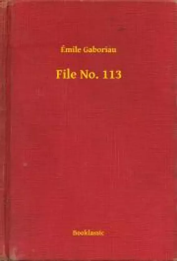 File No. 113 borító