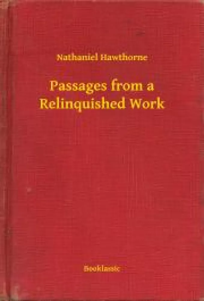 Passages from a Relinquished Work borító