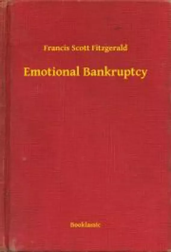 Emotional Bankruptcy borító