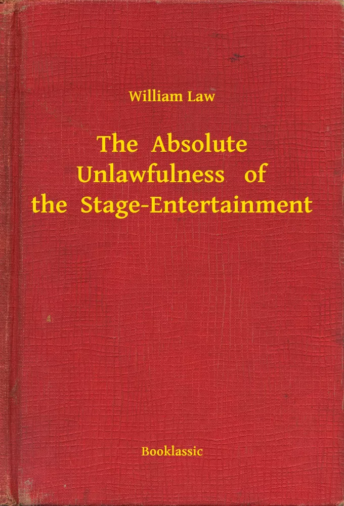 The  Absolute Unlawfulness   of the  Stage-Entertainment borító