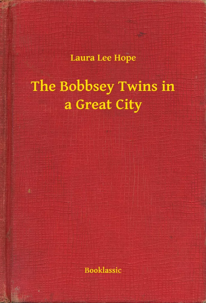 The Bobbsey Twins in a Great City borító