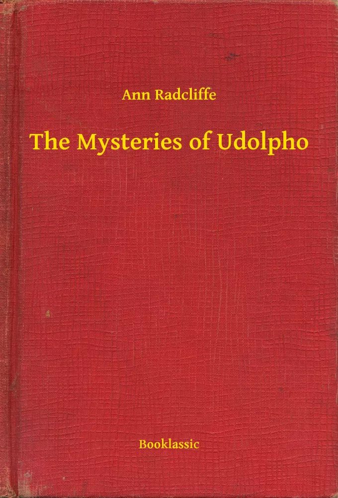 The Mysteries of Udolpho borító