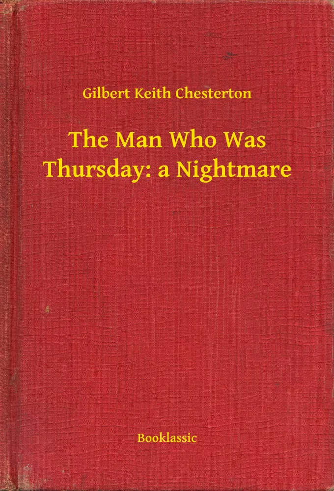 The Man Who Was Thursday: a Nightmare borító