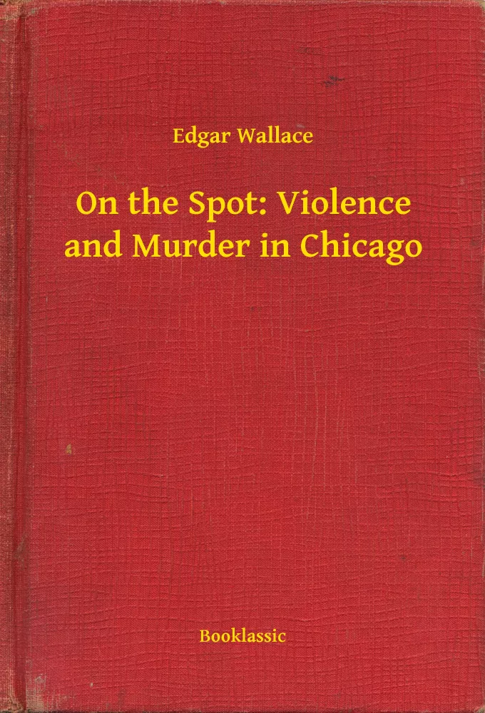 On the Spot: Violence and Murder in Chicago borító