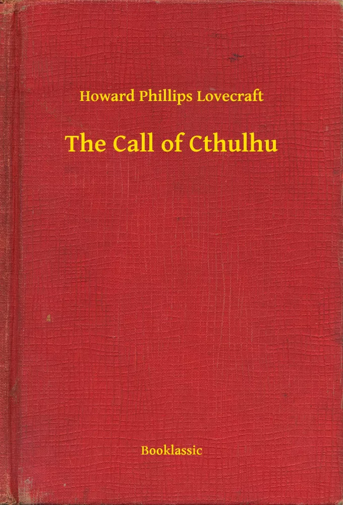 The Call of Cthulhu borító