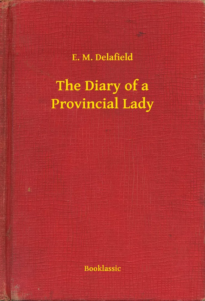 The Diary of a Provincial Lady borító