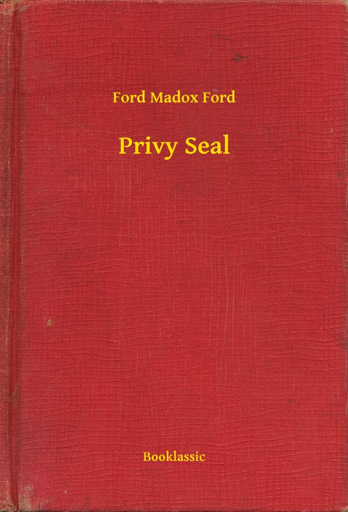 Privy Seal borító
