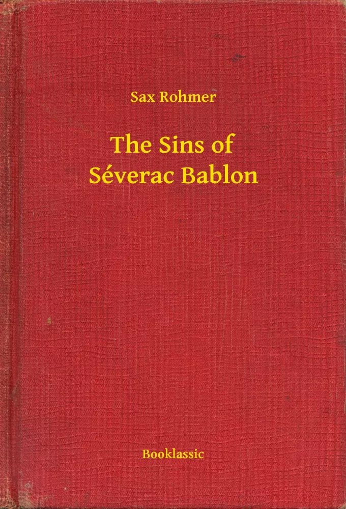 The Sins of Séverac Bablon borító
