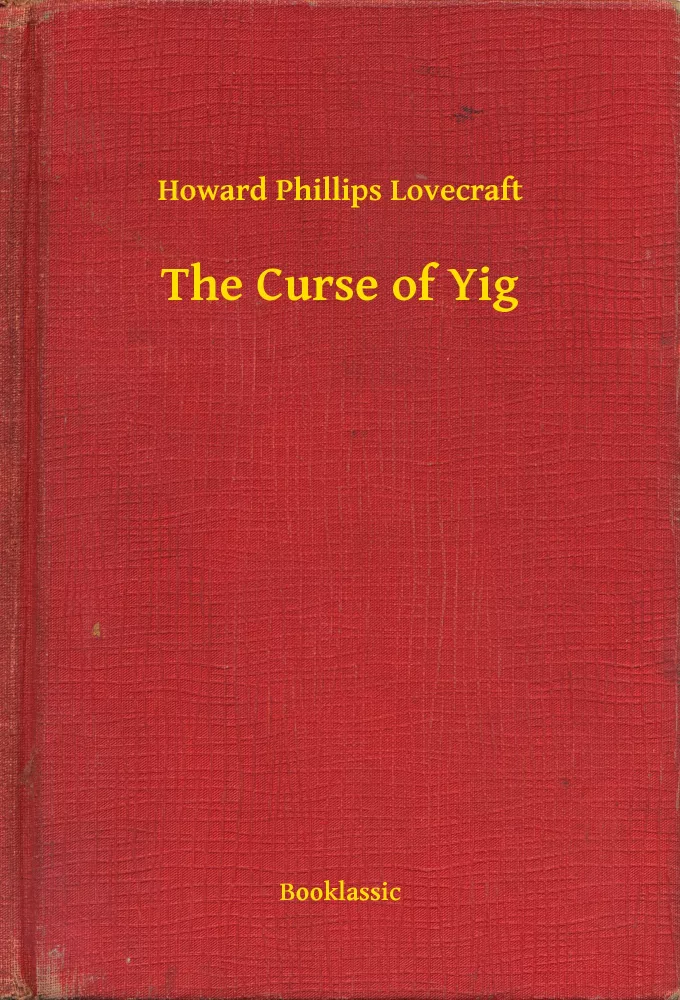 The Curse of Yig borító