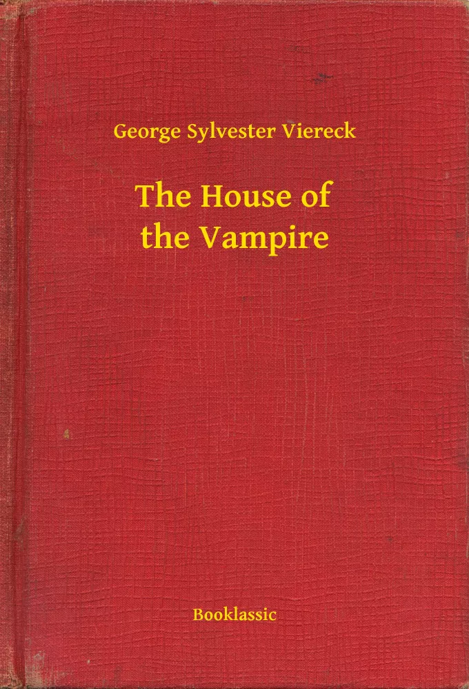 The House of the Vampire borító