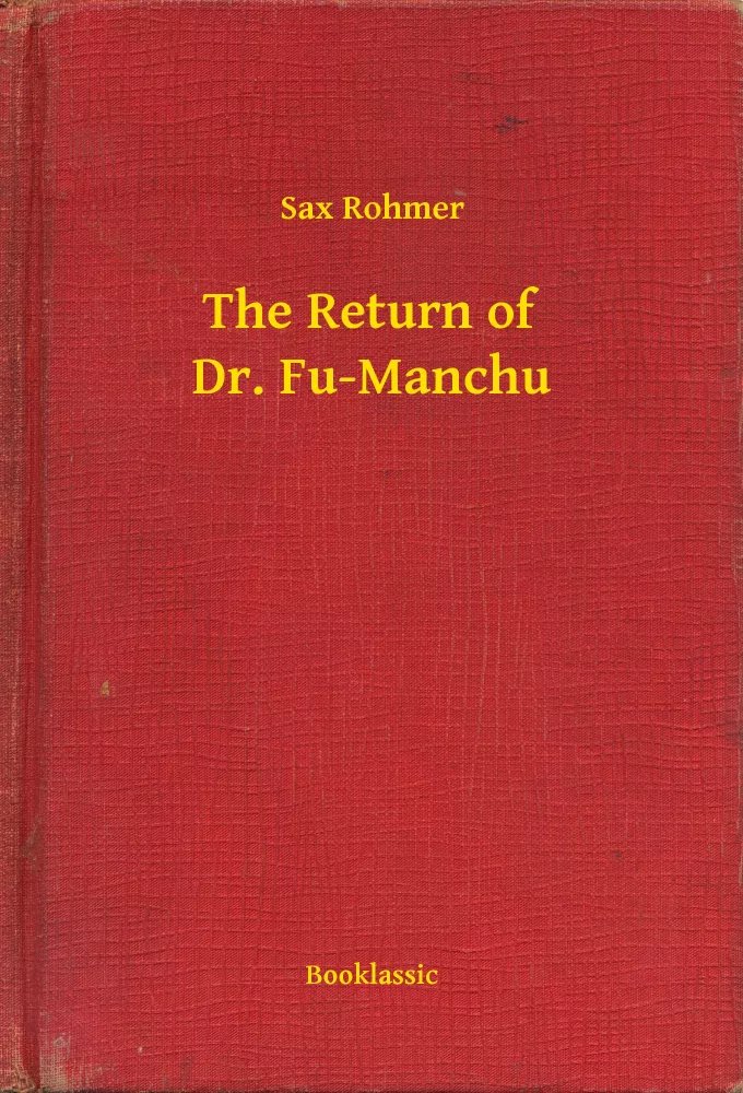 The Return of Dr. Fu-Manchu borító