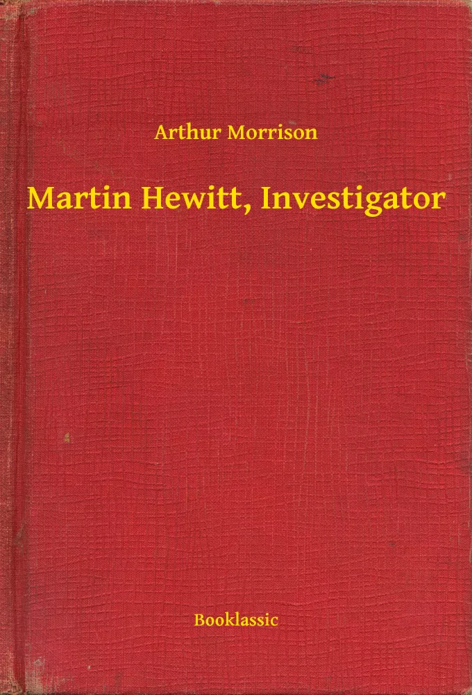 Martin Hewitt, Investigator borító