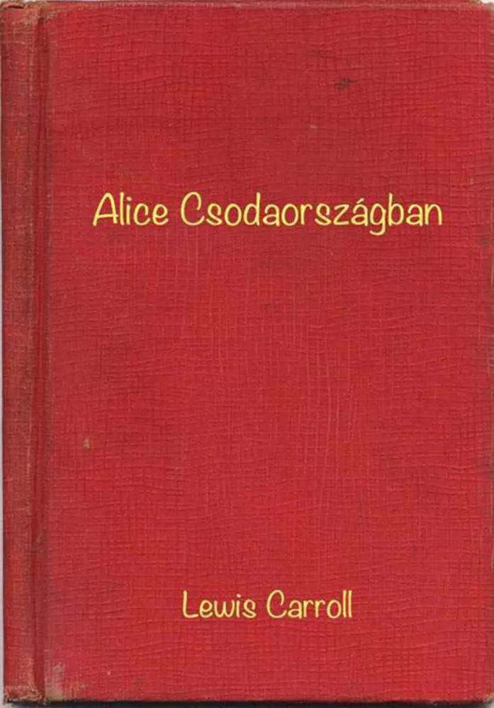Alice Csodaországban borító