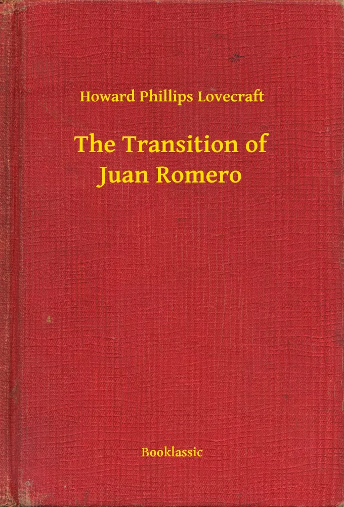 The Transition of Juan Romero borító