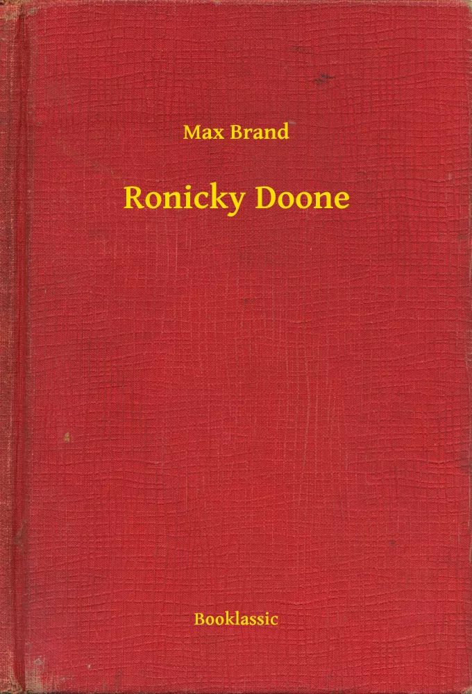 Ronicky Doone borító