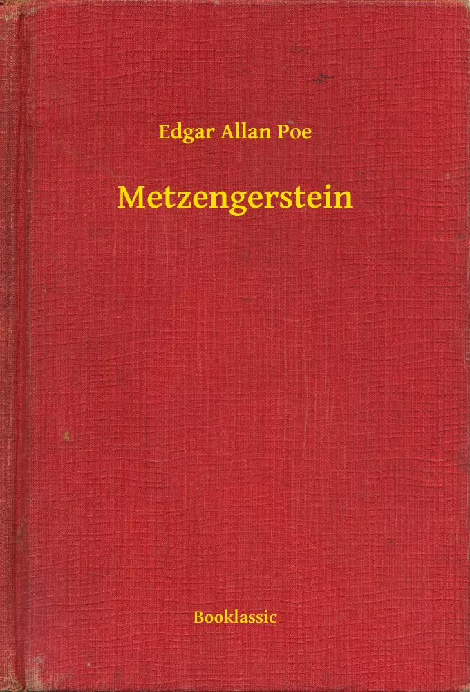 Metzengerstein borító