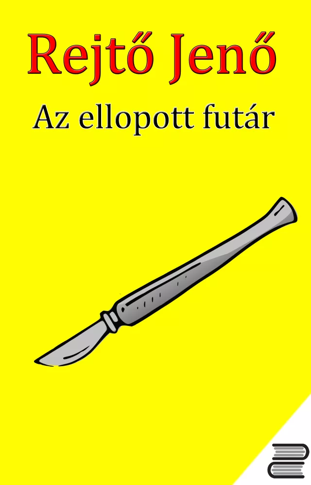 Az ellopott futár borító