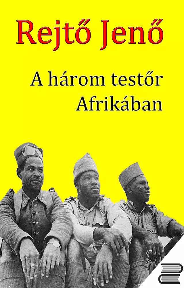 A három testőr Afrikában borító