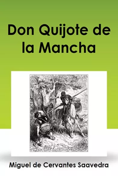 Don Quijote de la Mancha borító