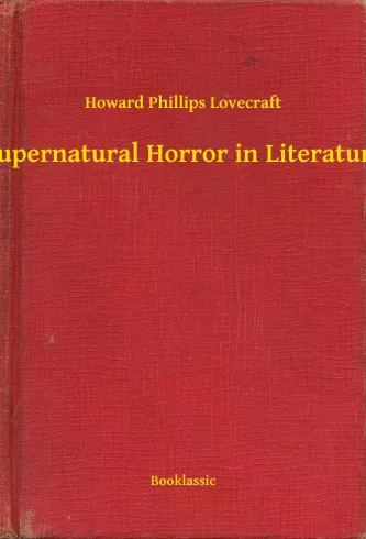 Supernatural Horror in Literature borító