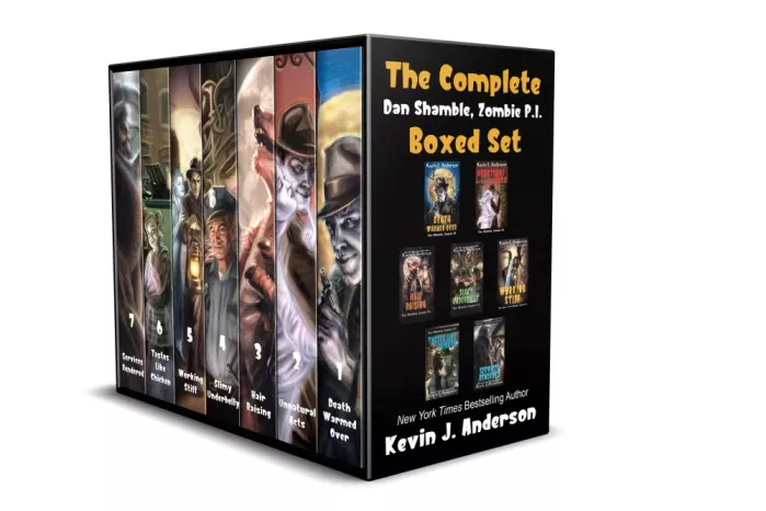 The Complete Dan Shamble, Zombie P.I. Boxed Set borító