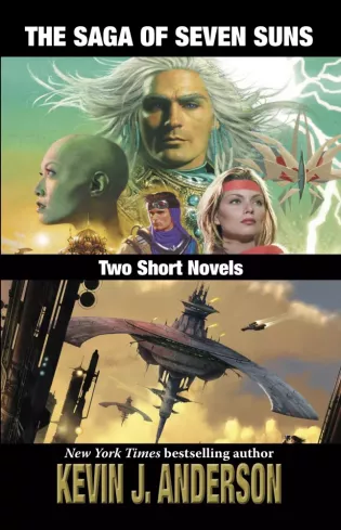 The Saga of Seven Suns Two Short Novels borító