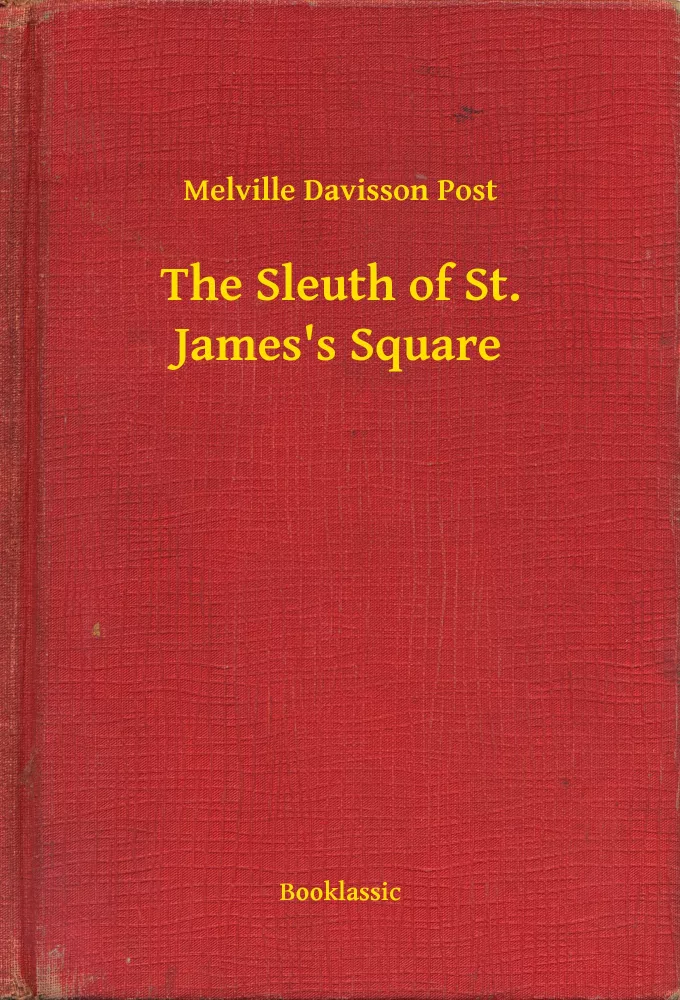 The Sleuth of St. James's Square borító