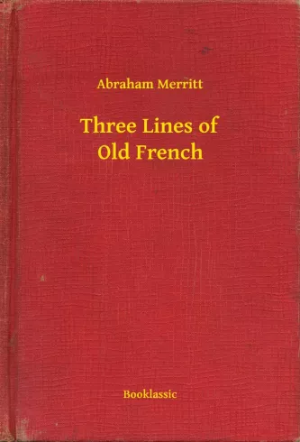 Three Lines of Old French borító