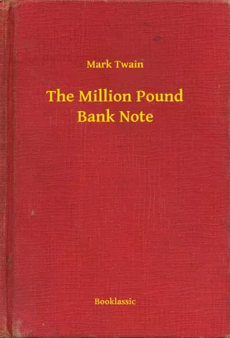 The Million Pound Bank Note borító