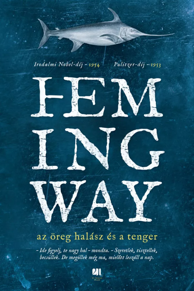 Az öreg halász és a tenger borító