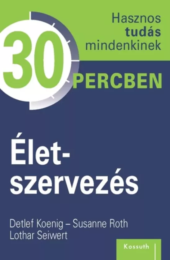 Életszervezés borító