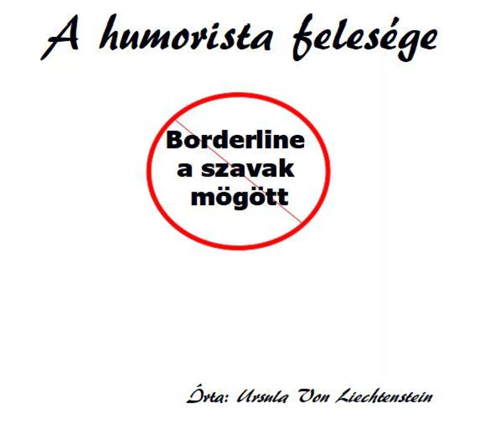 A humorista felesége borító