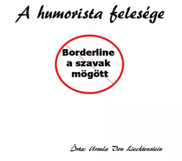 A humorista felesége