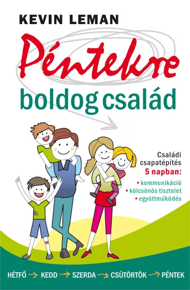 Péntekre boldog család borító