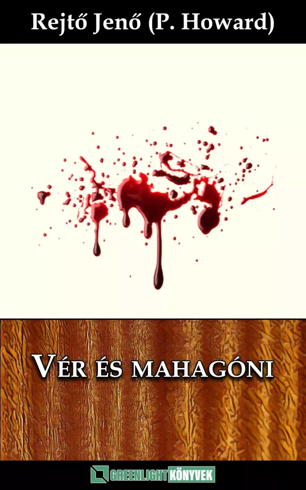 Vér és mahagóni borító