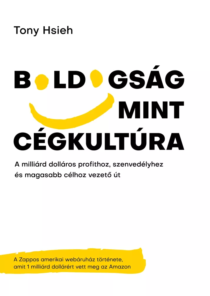 Boldogság mint cégkultúra borító
