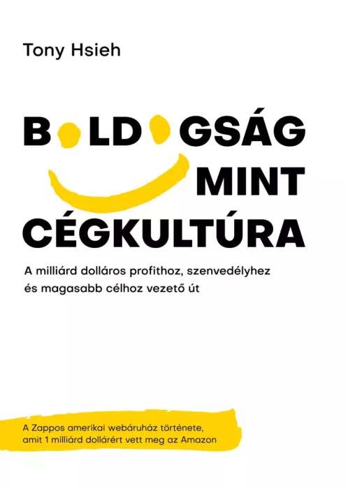 Boldogság mint cégkultúra borító